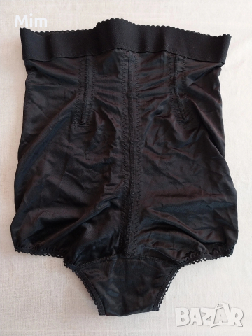 Eta L Черно моделиращо бельо с висока талия 