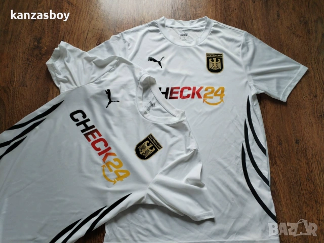 Puma 2024 Germany 'Euro 24' - мъжки футболни тениски КАТО НОВИ С и М 