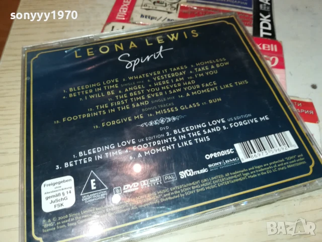 LEONA LEWIS CD 0507251547, снимка 8 - CD дискове - 50917285