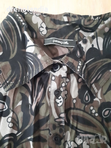 Дамска риза - passport – M  - многоцветна, снимка 3 - Ризи - 51736093