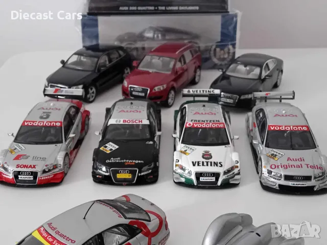 Audi A4 DTM, Q7 Q5 Audi 200 Quattro A7 Minichamps, Schuco, Brumm BOS 1:43, снимка 2 - Колекции - 46856765