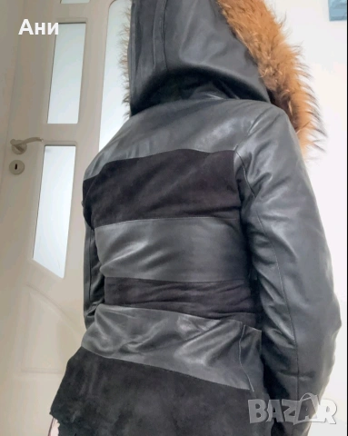Дамско яке от агнешка кожа , снимка 5 - Якета - 54230750