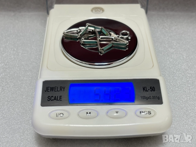 Дамска Сребърна Гривна (проба 925)- 5,42 грама, снимка 12 - Гривни - 52573246