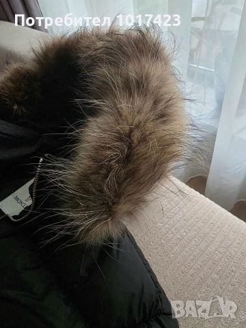 дамско яке Moncler с естествен пух от лисица, снимка 5 - Якета - 52912675
