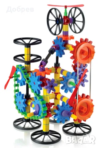 Конструктор Quercetti, Georello Tech 3D - 282 части. Made in Italy, снимка 2 - Конструктори - 50052348