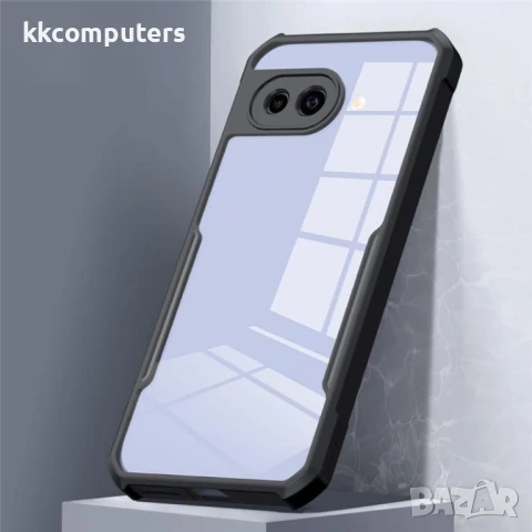 Google Pixel 9a XUNDD Силиконов Калъф TPU+Acrylic и Протектор, снимка 4 - Калъфи, кейсове - 51122449