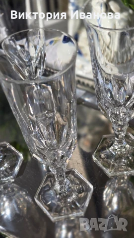 кристални чаши, снимка 4 - Други ценни предмети - 50602460