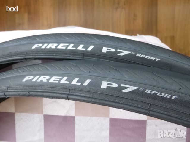 Външна гума "PIRELLI P7™ SPORT 60 TPI BLACK- 28-622", снимка 1 - Части за велосипеди - 45952301