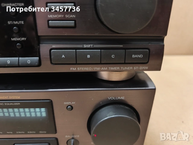 Система Sony LBT-D509 усилвател TA-D509 плеър CDP-M43 тунер ST-D709, снимка 12 - Ресийвъри, усилватели, смесителни пултове - 53508612
