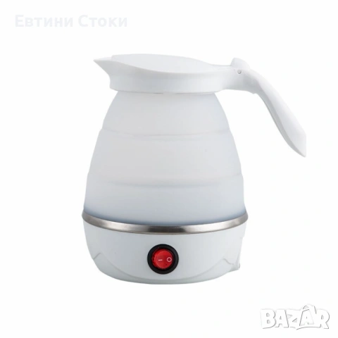 Сгъваема електрическа кана 0.5 л за пътуване