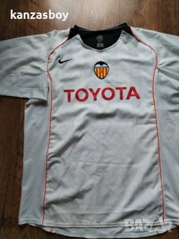 Nike Home Shirt 2004-05 Valencia - футболна колекционерска тениска ХЛ, снимка 6 - Тениски - 54031586