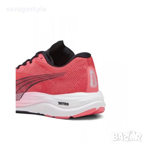 Маратонки PUMA Velocity Nitro 2 Running Shoes Fire Orchid/Black, снимка 4 - Маратонки - 46608512