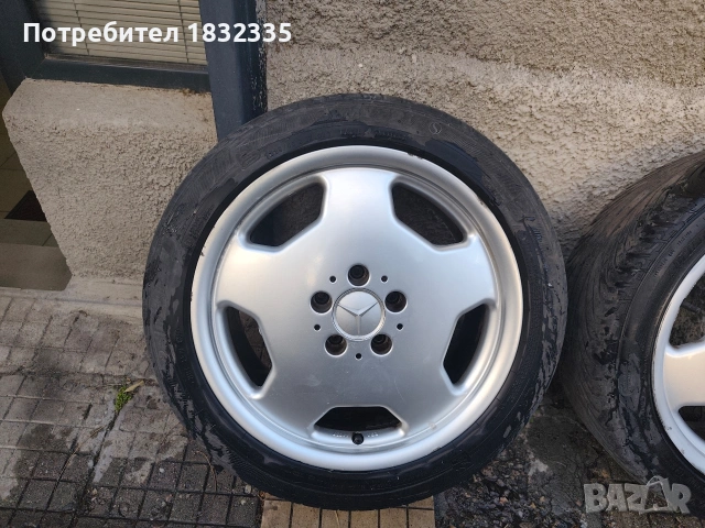 Джанти 17ки Моноблок Интра Мерцедес , снимка 4 - Гуми и джанти - 53025061