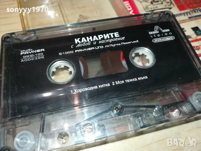 КАНАРИТЕ-ОРИГИНАЛНА КАСЕТА 1405251411, снимка 7 - Аудио касети - 50285498