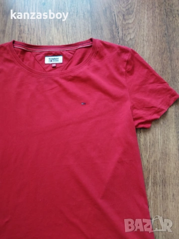 Tommy Hilfiger - страхотна дамска тениска ХС, снимка 4 - Тениски - 53638338