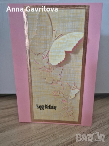 Ръчно изработени картички, снимка 3 - Подаръци за рожден ден - 52397780