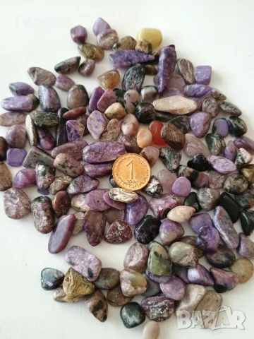 100 гр.натурален чароит, снимка 4 - Други ценни предмети - 50097334