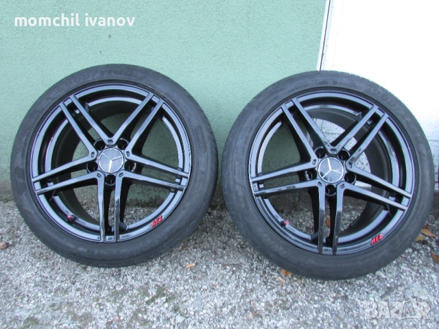 17" оригинални джанти за Мерцедес "AEZ" с гуми "GOODYEAR" 225/45, снимка 5 - Гуми и джанти - 52160096