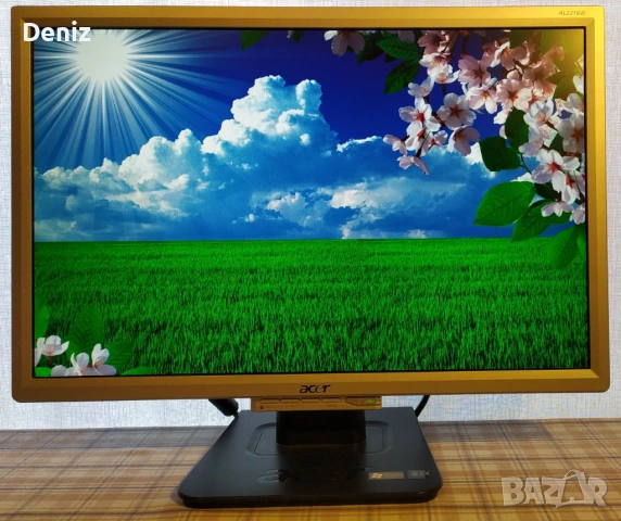 Монитор: Acer AL2216W, снимка 12 - Монитори - 53635712