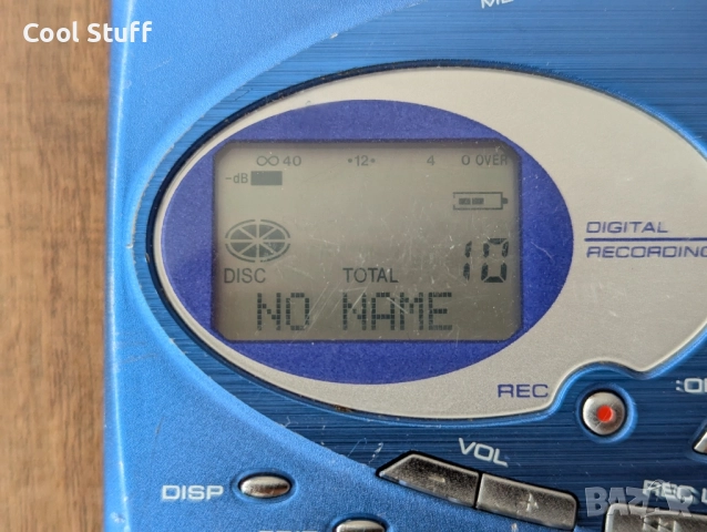 SHARP MD PORTABLE RECORDER MD-SA70 MiniDisk Player, снимка 2 - Радиокасетофони, транзистори - 51659209