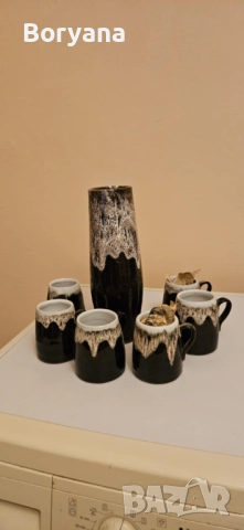 Ретро сервиз с 6 чаши