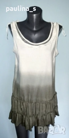 Три различни броя / Памучна еластична туника "Н&М", "Okay" by S'Oliver и Италианска , снимка 9 - Туники - 28718158