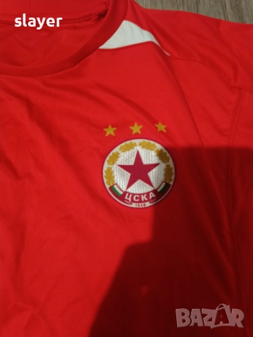 Оригинална фланелка ЦСКА, снимка 2 - Спортни дрехи, екипи - 52938340