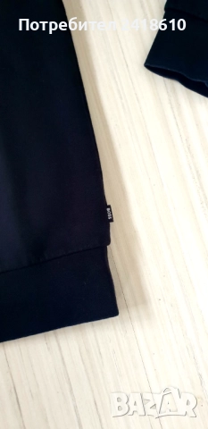 Hugo Boss Soleri 06 Cotton Мens Size M НОВО! ОРИГИНАЛ! Мъжка Блуза Суичър, снимка 8 - Блузи - 52455860