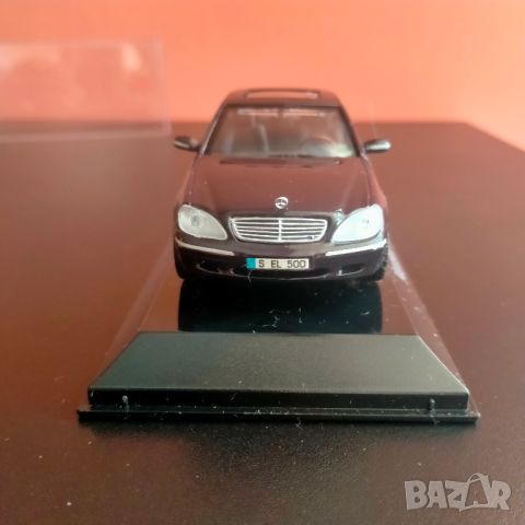 Колекционерска количка Mercedes-Benz S Сlass Maisto 1/43, снимка 8 - Колекции - 46128914