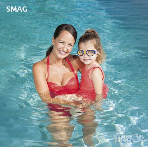 Цветни детски очила за плуване 7+ години - Bestway, снимка 4 - Водни спортове - 46288476
