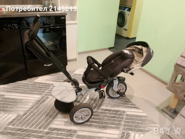 Триколка с въздушни гуми Lorelli Speedy, снимка 4 - Детски велосипеди, триколки и коли - 54228708