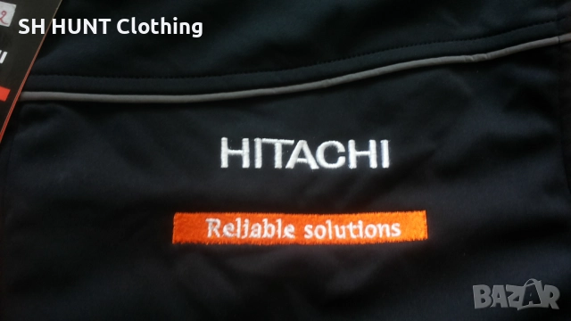 HITACHI Softshell Work Stretch Jacket размер XL работна горница W4-712, снимка 8 - Якета - 52886174