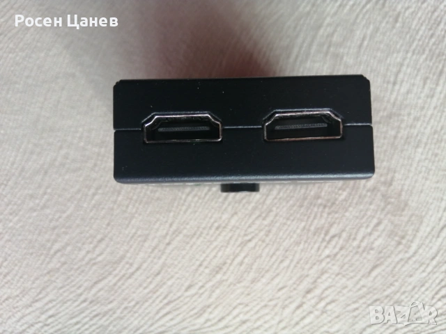 Продавам двупосочен hdmi превключвател, zik, 2 към 1 hdmi, hdmi switch, splitter за компютри и монит, снимка 3 - Други - 54032466