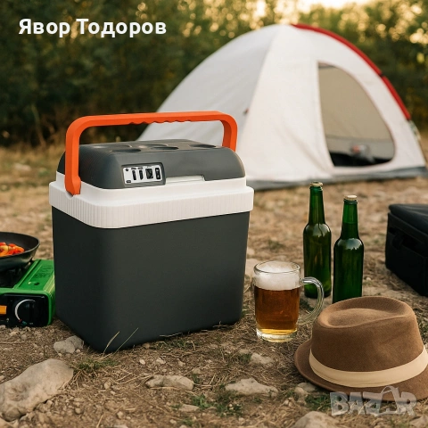 Хладилна кутия Oliver Voltz, 24 литра, активна, охлаждане и затопляне