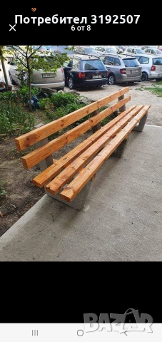 Крака за пейки от стоманобетон , снимка 3 - Градински мебели, декорация  - 53250608