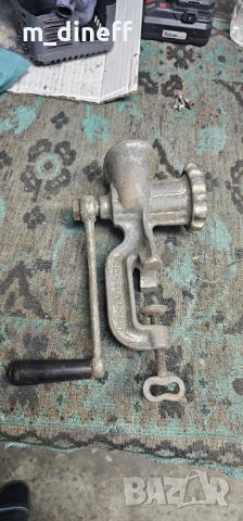 Чугунена Месомелачка №74 - БДС/ГОСТ, Ръчна