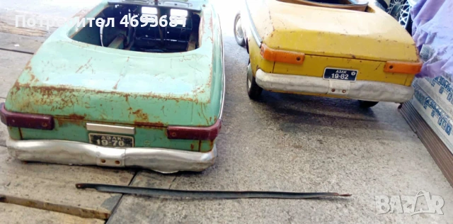 количка с педали Москвич