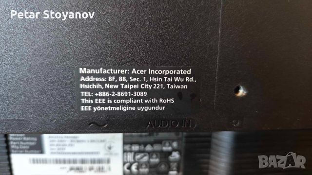 Acer KG251QFbmidpx, снимка 7 - Монитори - 46228275