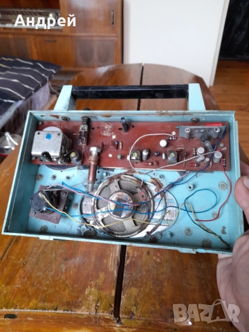 Старо радио,радиоприемник Marconi, снимка 8 - Антикварни и старинни предмети - 52944782