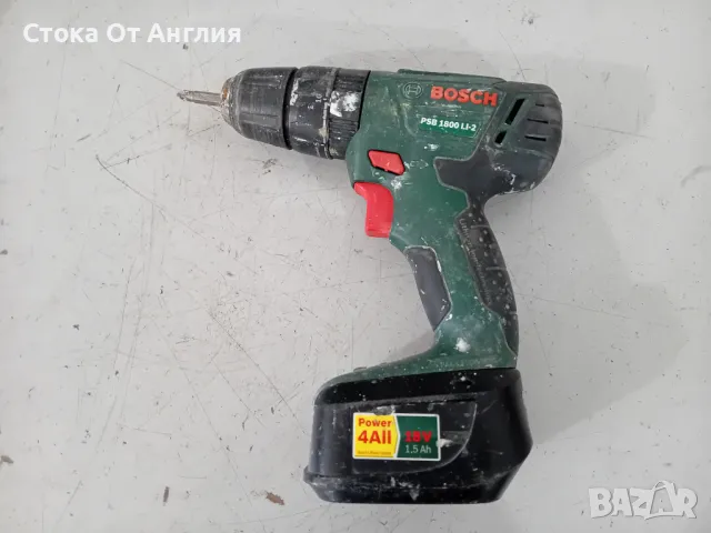 Винтоверт - Bosch 18 V li ion, снимка 2 - Други машини и части - 48137138