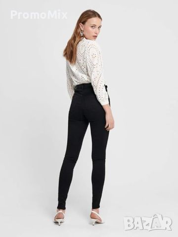 Дамски дънки Only 15093134 Royal High Skinny Fit 34 Еластични дамски дънки с висока талия слим модел, снимка 2 - Дънки - 46745814