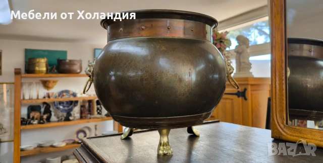 Кашпа от месинг, мед и бронз