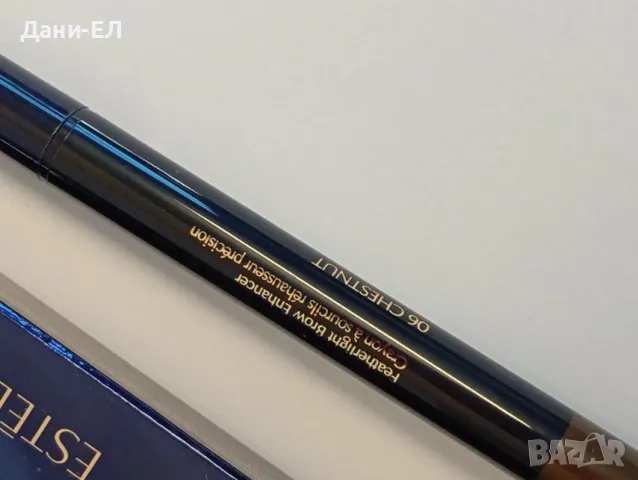 Estee Lauder Featherlight Brow Enhancer Четка-филър за сгъстяване на вежди - 06 Chestnut, снимка 2 - Декоративна козметика - 48129245