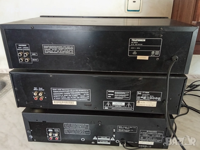 TELEFUNKEN H 865T .DUAL CC 8035 .PIONER CT W510, снимка 4 - Декове - 52337713