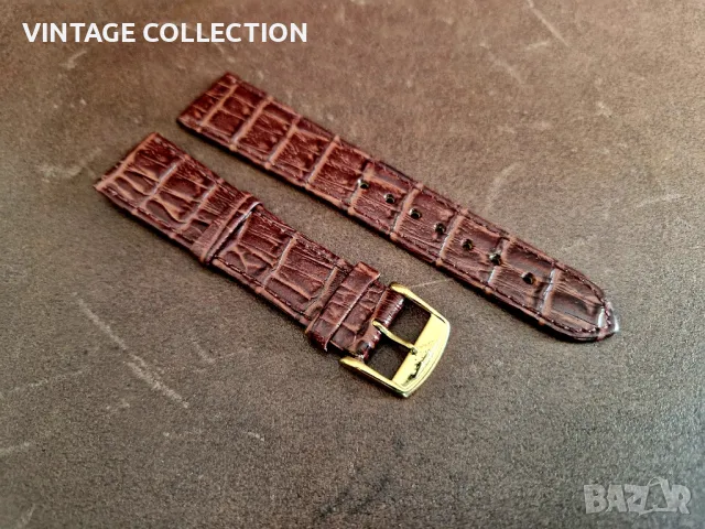 LONGINES Катарама Закопчалка с Кожена Каишка 20мм, снимка 4 - Каишки за часовници - 50421851