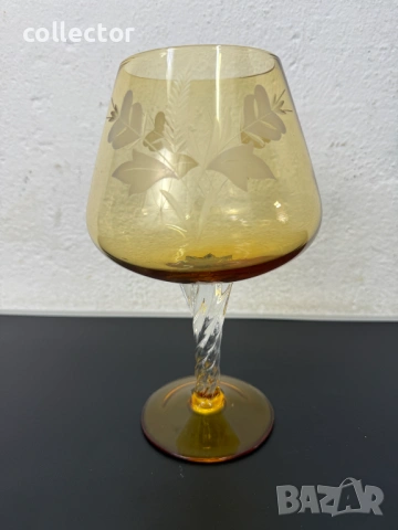 Гравирана чаша тип „Рьомер“. №8038, снимка 4 - Антикварни и старинни предмети - 54013066