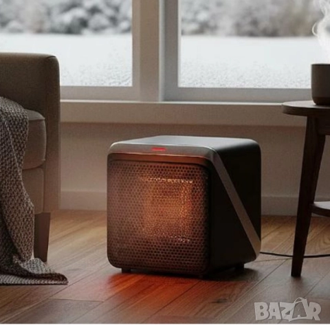 Отоплителна печка с вентилатор Rosberg R51970K, 500W – компактно решение за бързо затопляне 