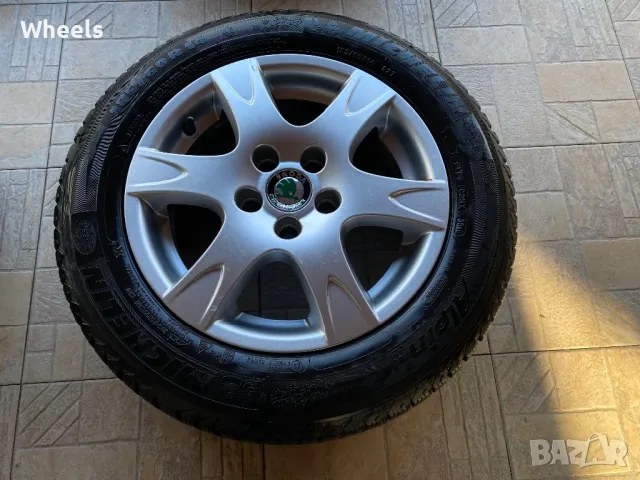 14" 5x100 Skoda Original, снимка 3 - Гуми и джанти - 48783240