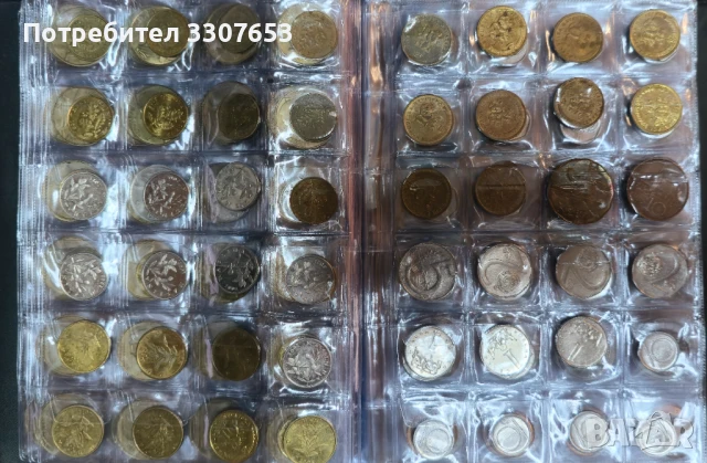 монети 8 държави  480 бр, снимка 11 - Нумизматика и бонистика - 50686617