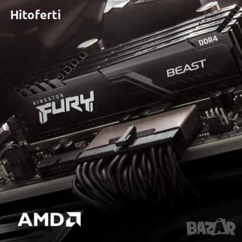 Kingston FURY Beast 16GB (2x8GB) DDR4 3200MHz, снимка 2 - Твърди дискове - 54150037